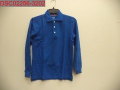 French Toast Boys Royal Blue Long Sleeve Pique Polo, Size L (10/12) 884503503066