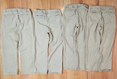 Boys school uniform Flax / Khaki size 10 husky Childrens place