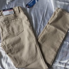 Nautica School Uniform Khaki Stretch Easy Care Pants Size 3 MPN NUFBC030