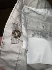 NWOT George Adj Waist Pants Khaki Tan Size 14 H Husky School Uniform