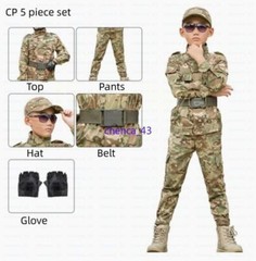 Children’s Spring Autumn Camouflage Suit Special Forces Tactic Training Uniform