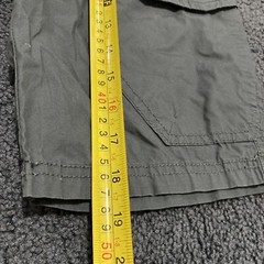 ebound denim industries youth boys gray shorts size 152, ( 14) age 11-12