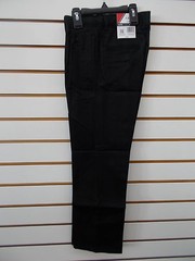 Boys IZOD $34 Black Uniform/Casual Pleated Pants Slim Sz 7-14 & Reg Sz 8-12
