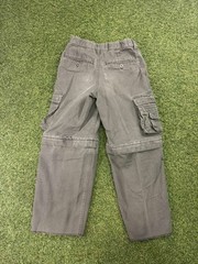 Boy Scouts of America Convertiable Uniform Pants Youth 6 Gray Cotton Outdoor