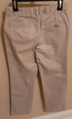 – L@@K – Boys Izod Light Beige Pleated School Uniform Pants Sz 14 Nice! –