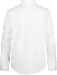IZOD Young Men’s Long Sleeve Button-Down Oxford Shirt Uniform, White, Size S