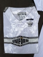 Lot of 2 AUTHENTIC GALAXY SCHOOL UNIFORM Boys Short sleeve Polo Shirts 12 HUSKY