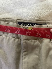 French Toast Boys Khaki Chino Pants Size 12 Straight Leg Twill Cotton Blend