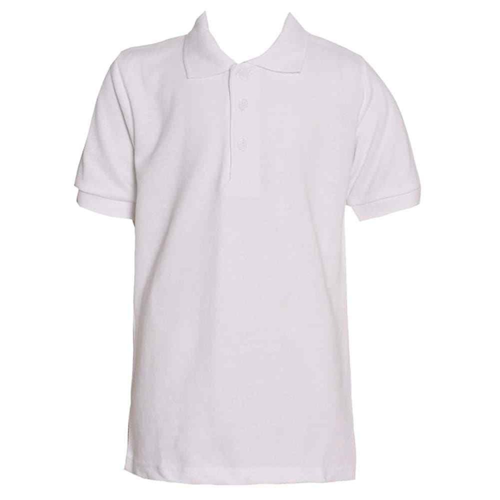 Short Sleeved Polo Shirt, Size 14 ~Authentic Galaxy School Uniform~ boys/unisex