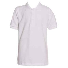 Short Sleeved Polo Shirt, Size 14 ~Authentic Galaxy School Uniform~ boys/unisex