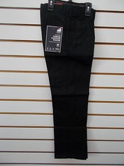 Boys IZOD $34 Black Uniform/Casual Pleated Pants Slim Sz 7-14 & Reg Sz 8-12