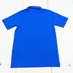 French Toast Polo Shirt Boys 10-12 Blue Performance Moisture Wicking Uniform