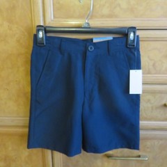 Boy’s Dockers Navy blue shorts approved schoolwear size 8 reg brand new NWT $28