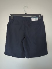 NAUTICA BOY’S SCHOOL UNIFORM SIZE 16 HUSKY NAVY PERFORMANCE UV PROTECTION 50+…
