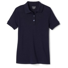 2-PACK – Boys/girl School Uniform Short Sleeve Shirt – NAVY BLUE 14/16 XL