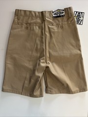 NWT Authentic Galaxy School Uniform Youth Boy’s Khaki Pants Size 16 Flat Front