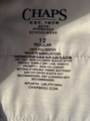 Chaps Perforance School Uniform Shorts