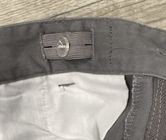 Bienzoe US Size 12 Boys Gray Chino Pants adjustable waist Brand New with Tags