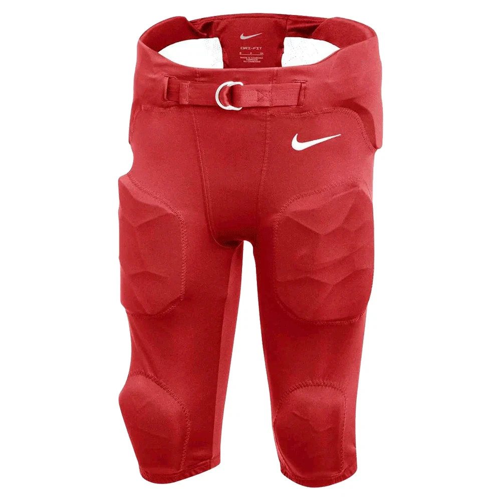 Nike Integrated Football Pad Pants Boys Size Large Red Dri-FIT. DJ5731