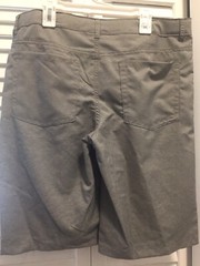Cat & Jack Boys / Unisex Flat Front Shorts Adjustable Waist Gray Size 16 Husky
