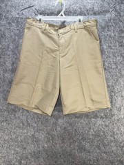Dickies Boys’ School Uniform Shorts Size 18 Khaki Wrinkle Resistant
