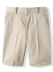 George Boys School Uniforms Flat Front Shorts Khaki Size 4-6 BUY MORE & SAVE 10%