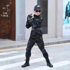 New Children’s Special Forces Combat Uniform New Camouflage Training Suits