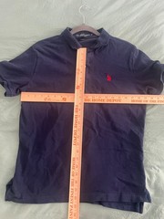 U.S. Polo Assn Navy Blue Polo Shirt School Uniform Preppy Classic Boys Medium