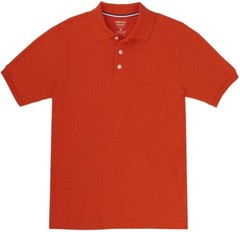 French Toast Unisex Short Sleeve School Uniform Pique Polo