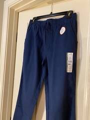 Wonder Nation Boys XL 14-16 Stretch School Uniform Pants Navy Blue Brand New