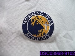 NWT French Toast Size XL 14/16 White Polo Long Sleeve Morning Star Academy