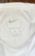 NWT Nike Boys’ Dri-FIT Integrated White Football Pad Pants Size XL Sports