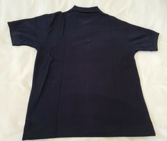 UNIVERSAL SCHOOL BLUE SHORT SLEEVE POLO BOYS SHIRT SIZE #12 YL – A9/16
