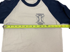 Farmington CT Youth Baseball League 1980s Vintage Youth Baseball League Jersey