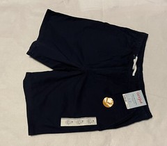 Cat & Jack Pull On Shorts XL ( 14 ) Navy Blue School Shorts