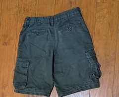 Boy Scout Green Cotton Canvas Official Uniform Shorts Youth 12