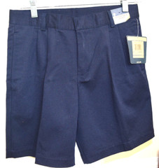 Lee School Boy’s Navy Shorts Husky Size 12 New