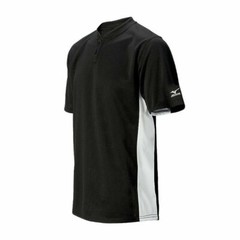 Baseball Jersey New Mizuno G2 Youth SMALL Boys Black & White