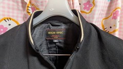 ^_^ Japanese SchoolBoy Uniform . Excellent . Black L~ XL. School Logo Button. 1