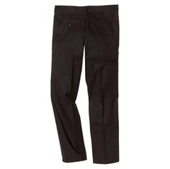 Dickies Black Husky Boys 85062-BLK Flat Front Double Knee Uniform Sizes 8H – 20H