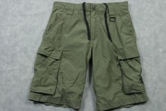 Boy Scouts Of America Shorts Youth X-Large Green Centennial Uniform Cargo Nylon