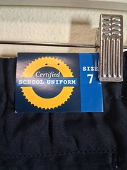 NWT Certified School Uniform Pants Navy Blue Boys Size 7