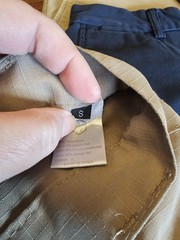 Lot Of 5 School Uniform Navy Khaki Shorts (Dockers, George, Old Navy, )