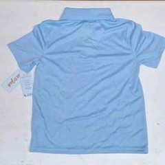 NEW! SET OF 2 Size Medium Performance Uniform Polo Shirt, Light Blue -Cat & Jack