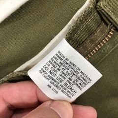 vtg Boy Scouts of America Pants Youth 26 Green Official Uniform Cargo Pockets
