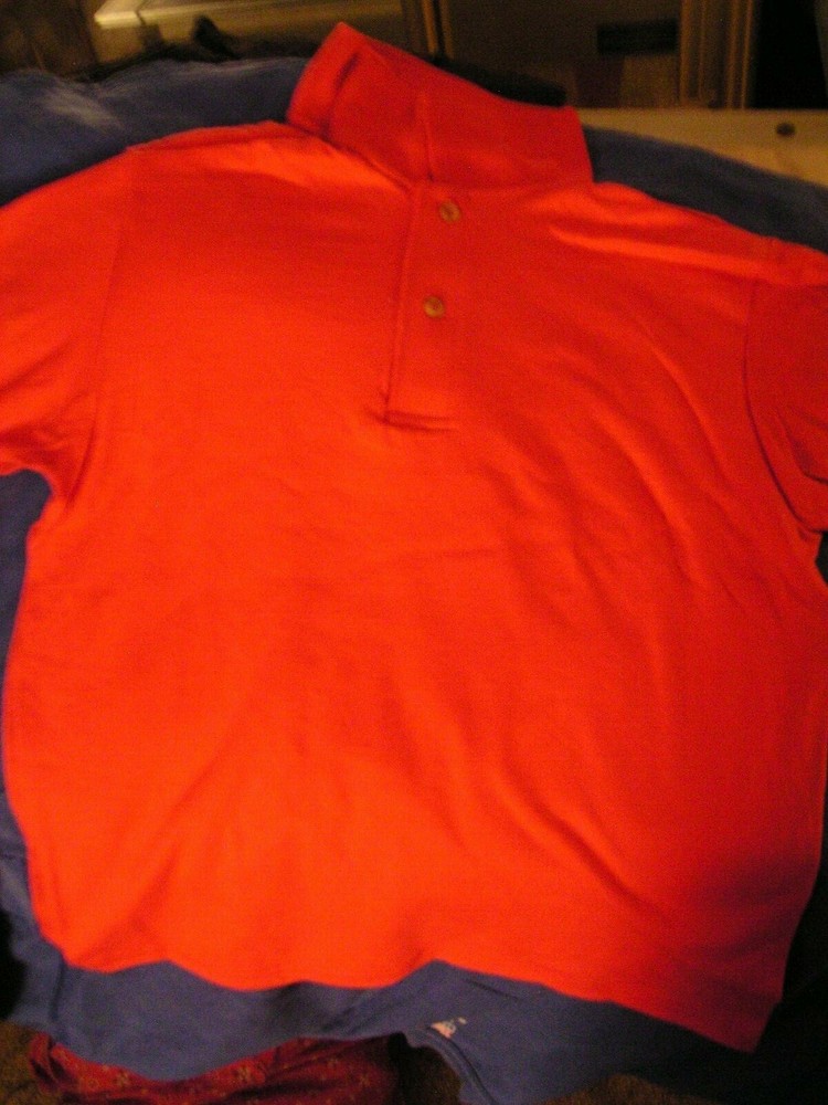 School Uniform Sportshirt Size XLarge 18-20 Hanes RED