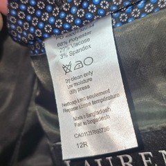 Lauren Ralph Lauren Two Button Sport Coat Boys 12R Gray Blazer Jacket