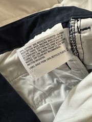 Cat & Jack Navy School Uniform Pants Size 12 lot of two