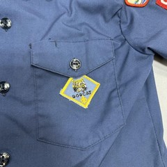 Boy Scouts Of America Uniform Boys Size 16 Blue Cub Scout Shirt Patches