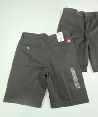 Mills Uniform Co. Boy’s Black Twill Shorts Size Regular 16 Adj. Waist Lot of 2